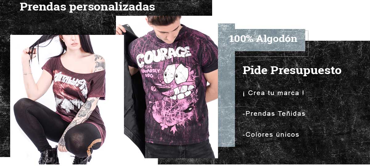 Prendas personalizadas